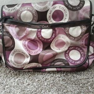 Coach diaper bag